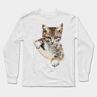 Kitten in an amphora Long Sleeve T-Shirt